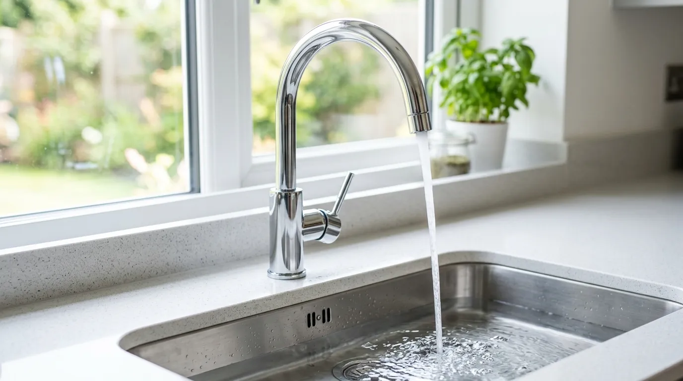 Local Plumbing Master Pros same day plumber fixing a faucet in Drysdale, AZ